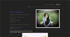 Desktop Screenshot of christinayogadream.com